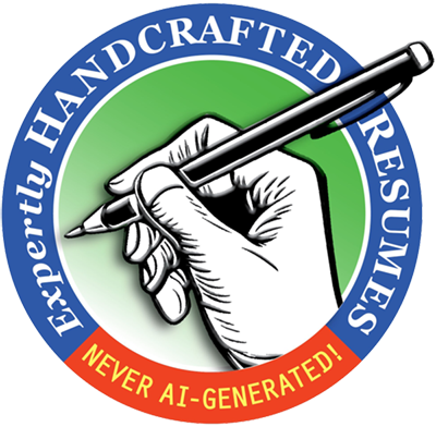 handcrafted resumes, never ai-generated, professional resume writer